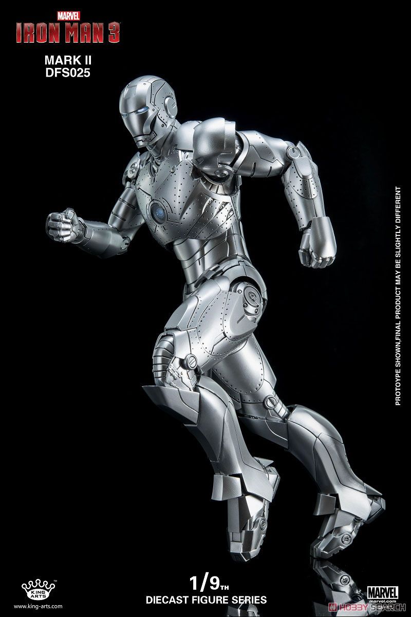 King Arts 1:9 Scale Iron Man 3 Iron Man Mark II Collectible Figure