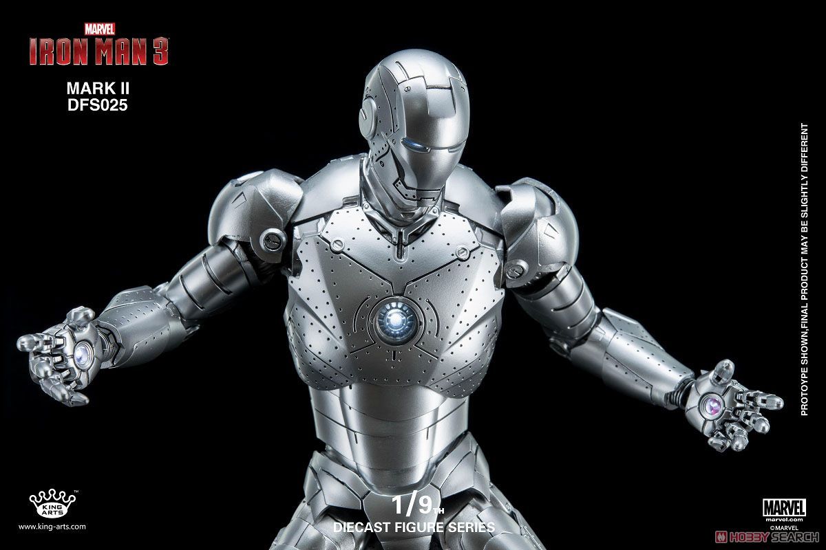 King Arts 1:9 Scale Iron Man 3 Iron Man Mark II Collectible Figure