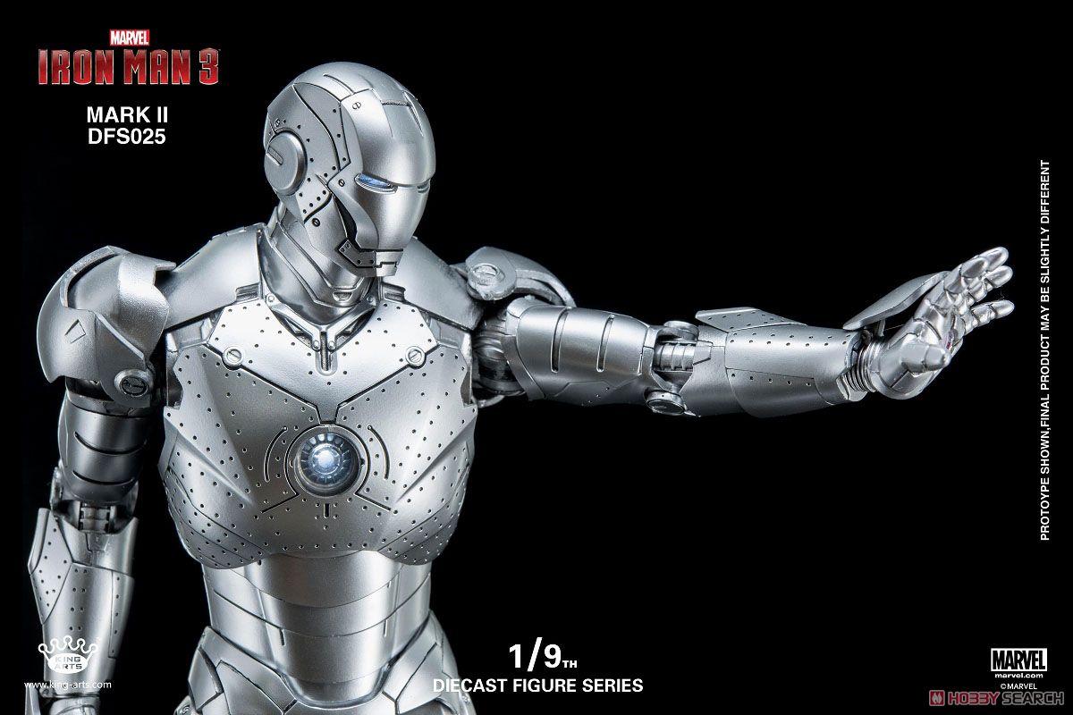 King Arts 1:9 Scale Iron Man 3 Iron Man Mark II Collectible Figure