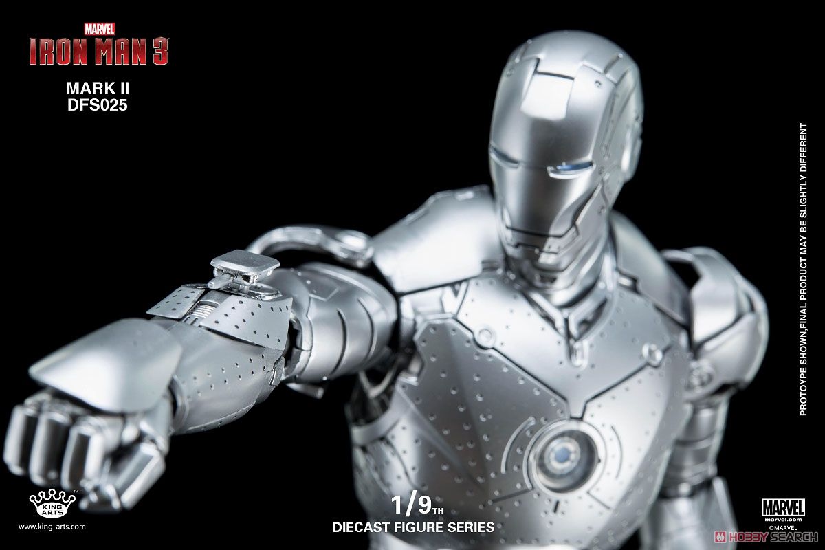 King Arts 1:9 Scale Iron Man 3 Iron Man Mark II Collectible Figure