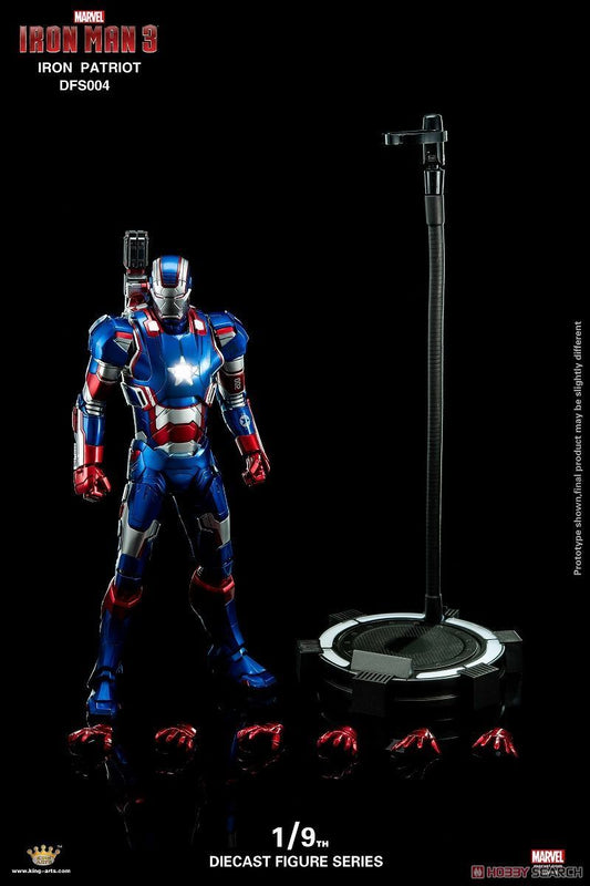 King Arts 1:9 Scale Iron Man Iron Patriot Collectible Figure