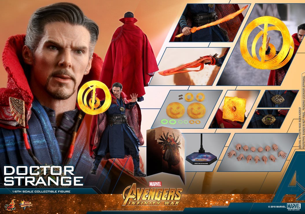 Hot Toys Avengers Infinity War Dr Strange MMS484