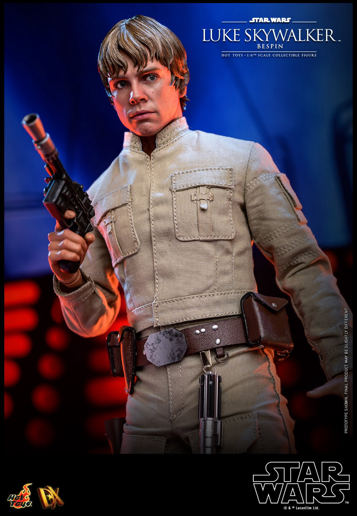 Hot Toys 1:6 Scale Star Wars : The Empire Strikes Back - Luke Skywalker ( Bespin ) Collectible Figure ( Normal Version ) DX24