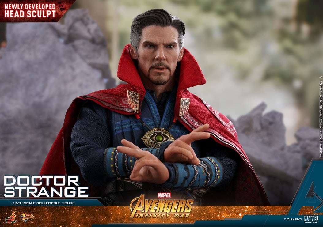 Hot Toys Avengers Infinity War Dr Strange MMS484