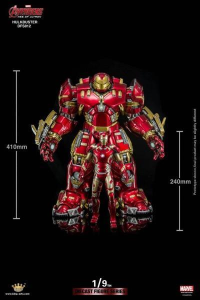 King Arts - Diecast Figure Series DFS012 - Avengers: Age of Ultron - 1/9th Scale Mark XLIV Hulkbuster