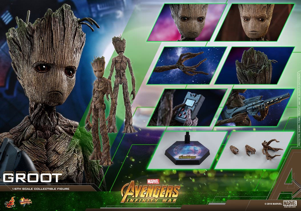 Hot Toys Avengers Infinity War Groot MMS475