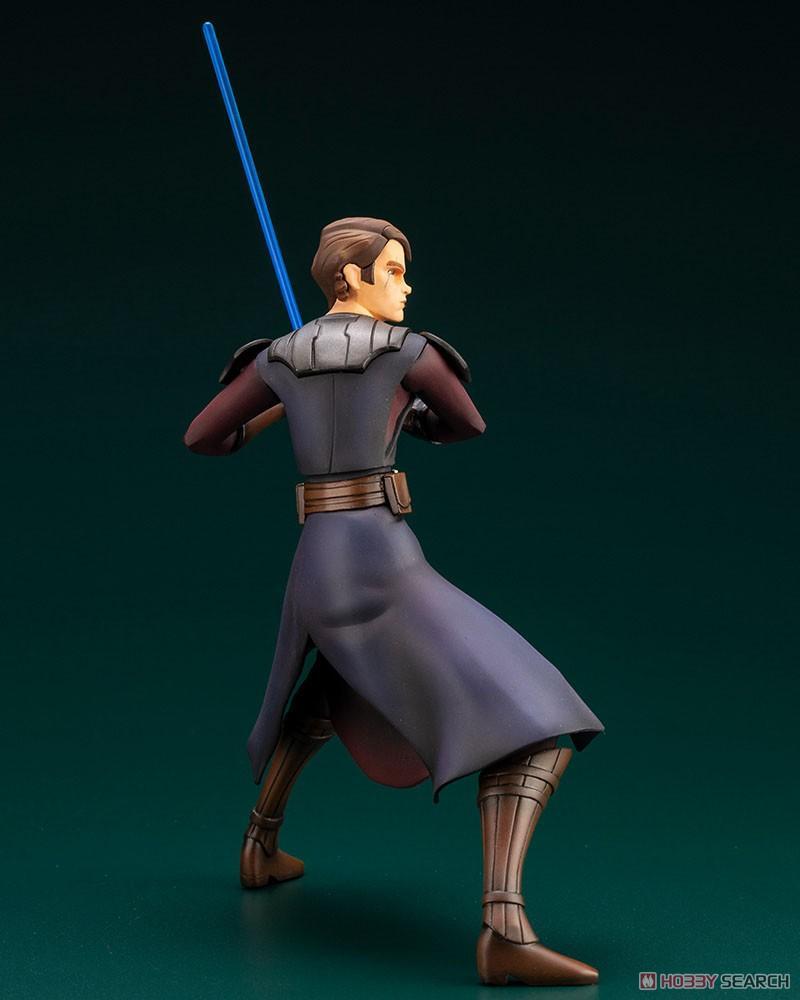 Kotobukiya Star Wars: The Clone Wars Artfx+ Anakin Skywalker - The Clone Wars Ver. 1:10 Scale Pre-Painted PVC Easy-to-Assemble Statue