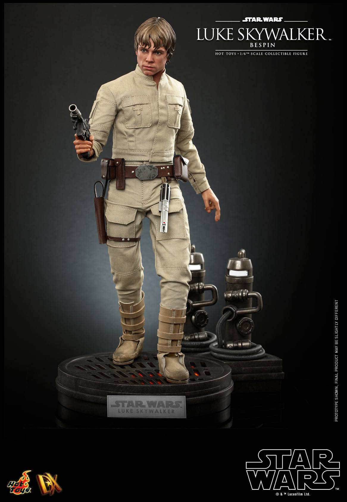 Hot Toys 1:6 Scale Star Wars : The Empire Strikes Back - Luke Skywalker ( Bespin ) Collectible Figure ( Normal Version ) DX24