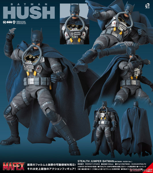 Medicom Toy Mafex No.166 Stealth Jumper Batman ( Batman : Hush Ver. )