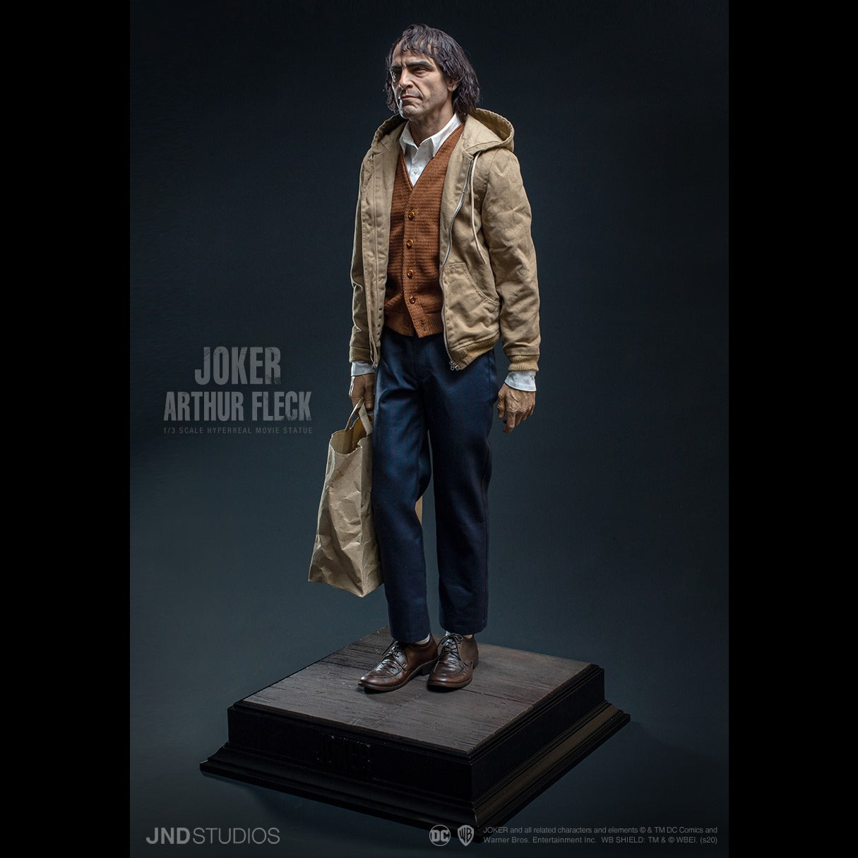 JND Studios Joker Arthur Fleck 1:3 Scale Hyperreal Movie Statue