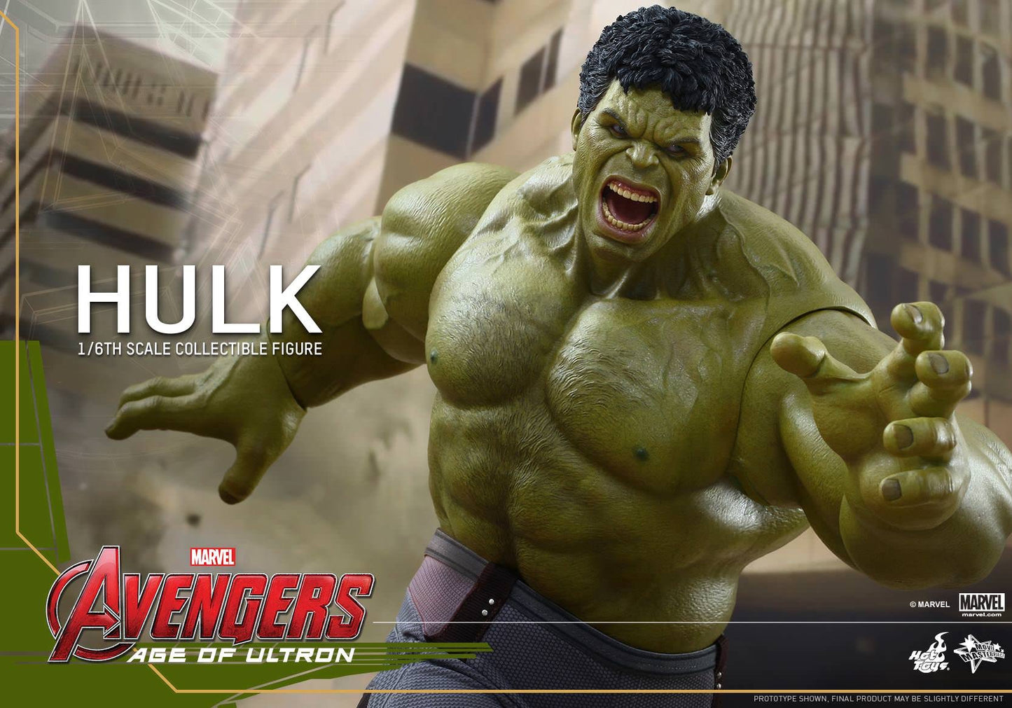 Hot Toys Avengers: Age of Ultron - Hulk MMS286