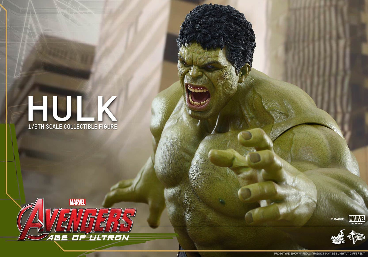 Hot Toys Avengers: Age of Ultron - Hulk MMS286