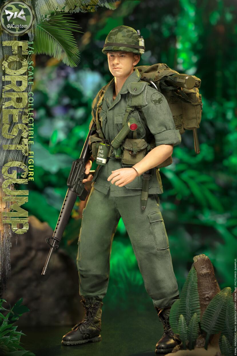 Dj-Custom Gump In Vietnam 1:6 Scale Collectible Figure