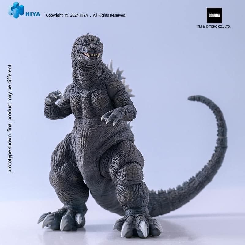 HIYA Toys "Exquisite Basic Series Godzilla, Mothra and King Ghidorah Giant Monsters All-Out Attack (2001) Godzilla 7" Collectible Figure HIYA-G2001