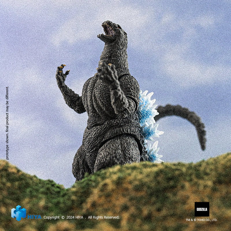 HIYA Exquisite Basic Series None Scale 7 Inch Godzilla vs. King Ghidorah Heat Ray Godzilla Hokkaido Ver. Action Figure EBG0164