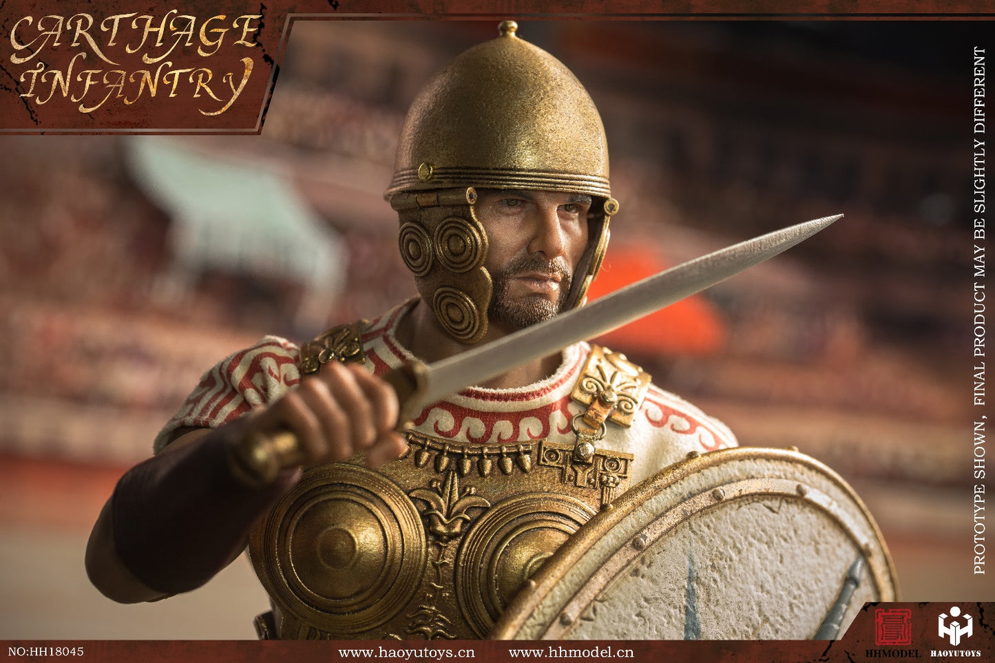 Hhmodel X Haoyutoys 1:6 Scale Empire Series-Carthage Infantry