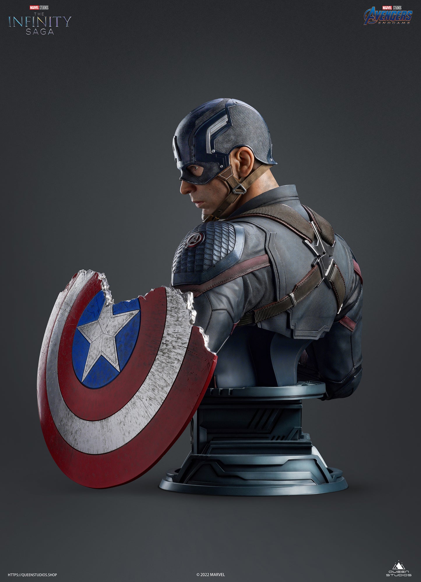 Queen Studio Captain America Life-size Bust