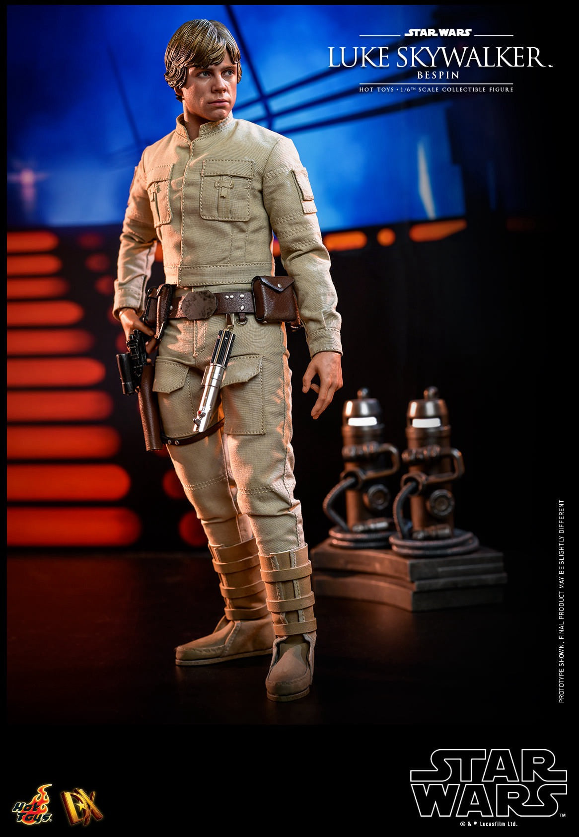 Hot Toys 1:6 Scale Star Wars : The Empire Strikes Back - Luke Skywalker ( Bespin ) Collectible Figure ( Normal Version ) DX24