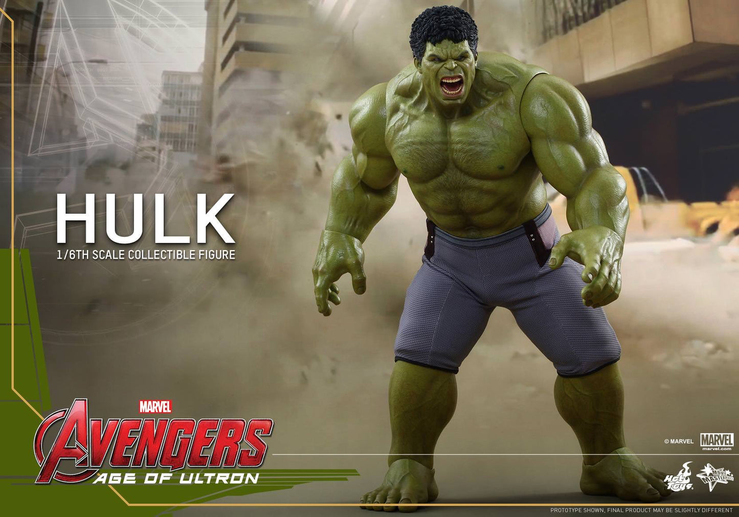 Hot Toys Avengers: Age of Ultron - Hulk MMS286