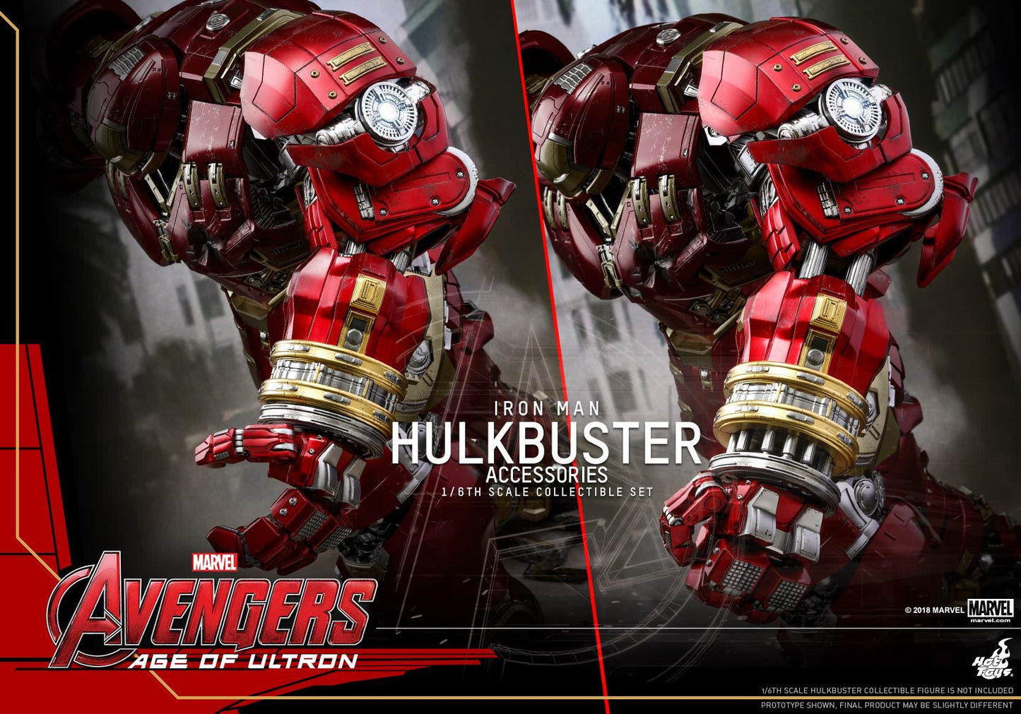 Hot Toys Avengers: Age of Ultron - Hulkbuster 1:6th scale Accessories ACS006