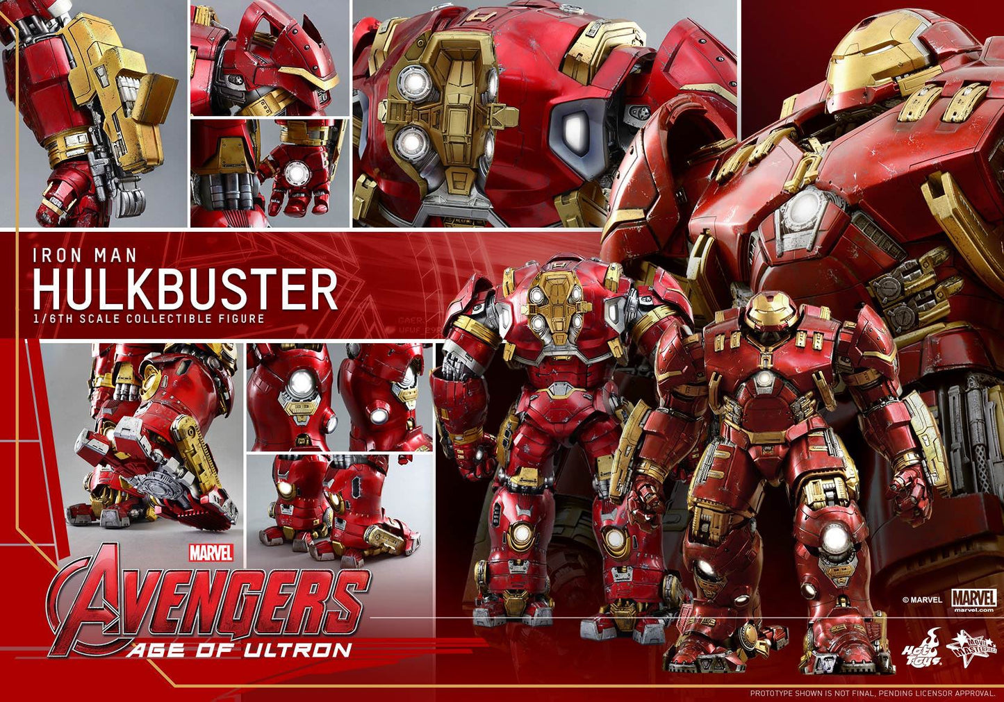 Hot Toys Avengers: Age of Ultron - Hulkbuster MMS285