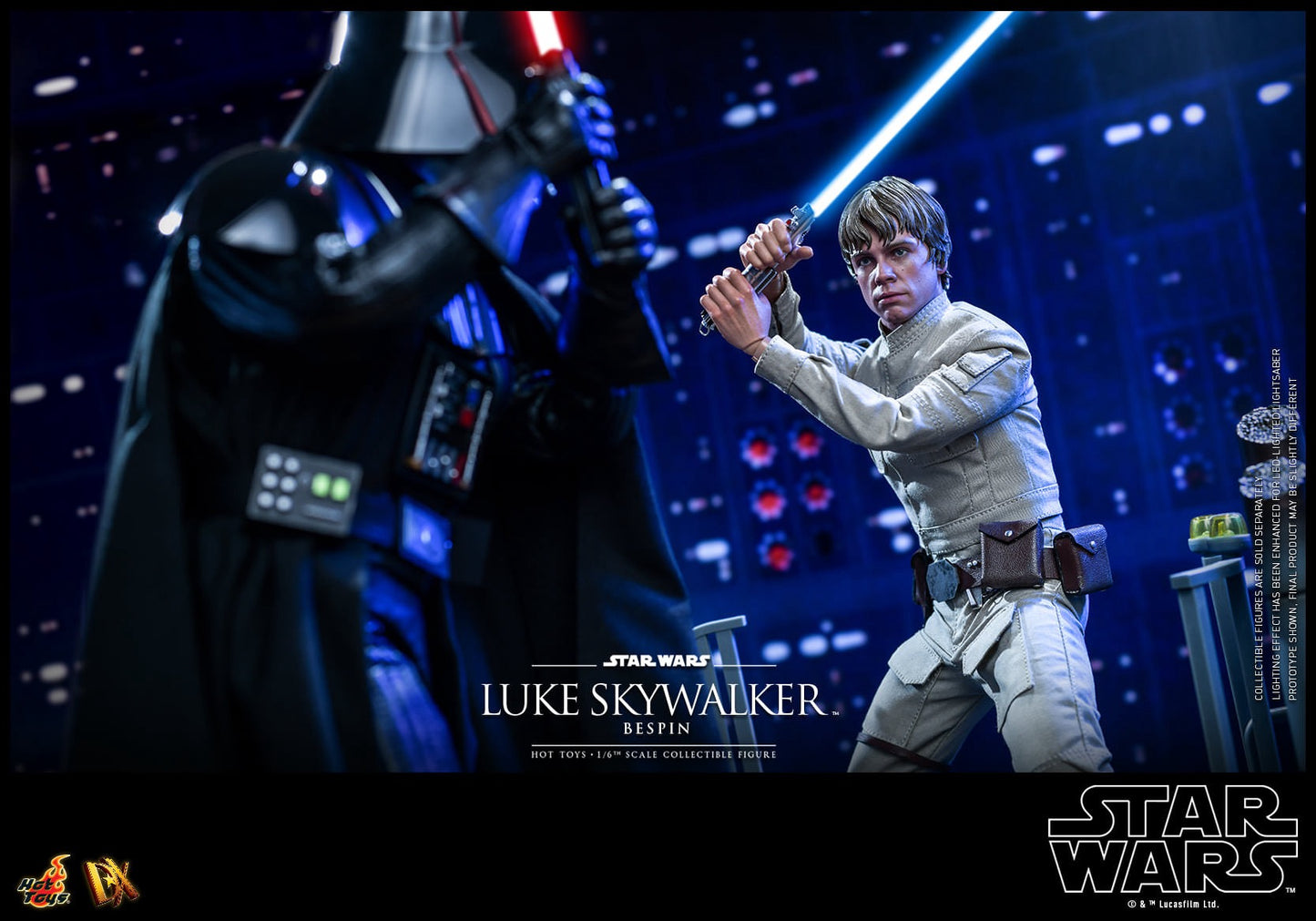 Hot Toys 1:6 Scale Star Wars : The Empire Strikes Back - Luke Skywalker ( Bespin ) Collectible Figure ( Normal Version ) DX24