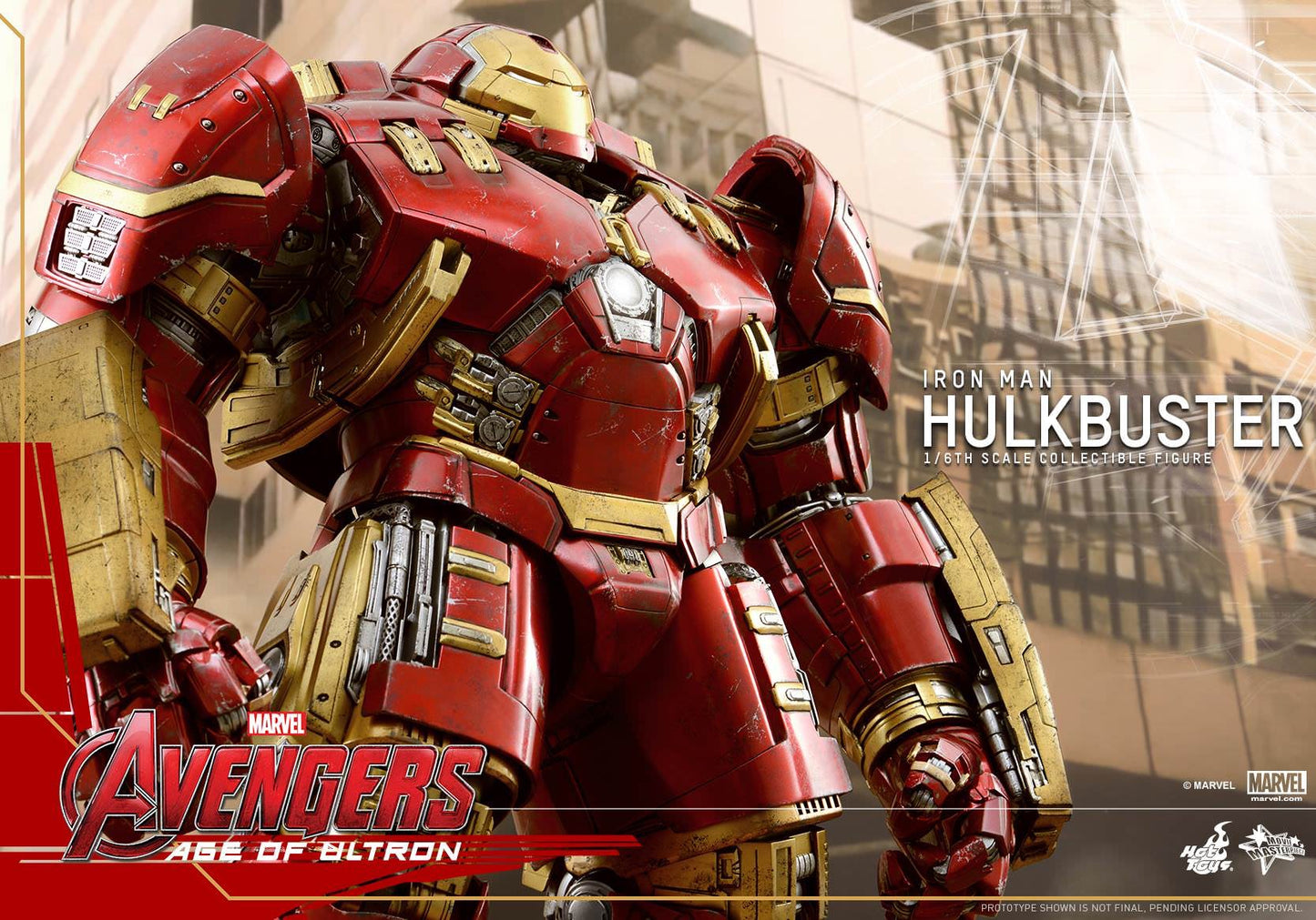 Hot Toys Avengers: Age of Ultron - Hulkbuster MMS285