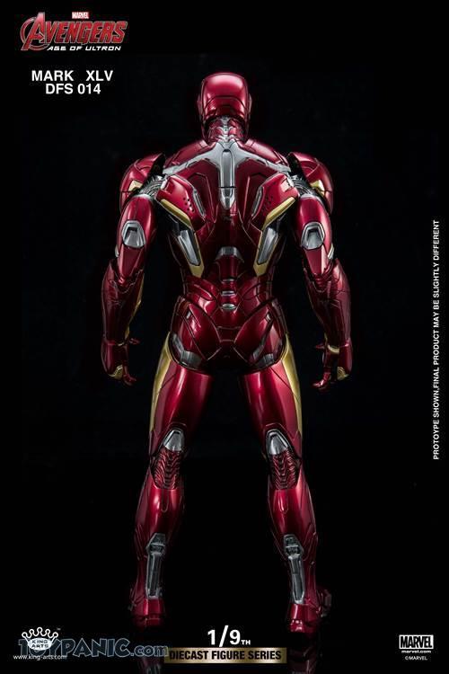 King Arts 1:9 Scale Iron Man Mark XLV Collectible Figure