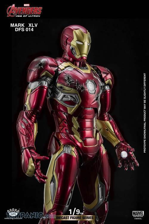 King Arts 1:9 Scale Iron Man Mark XLV Collectible Figure