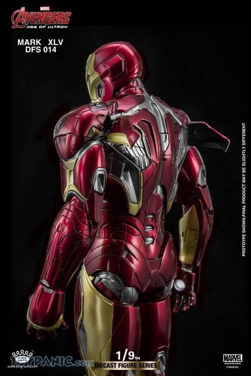 King Arts 1:9 Scale Iron Man Mark XLV Collectible Figure