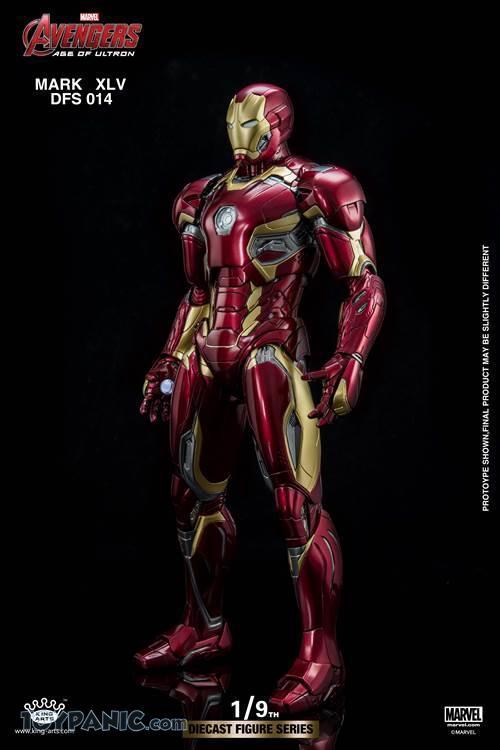 King Arts 1:9 Scale Iron Man Mark XLV Collectible Figure