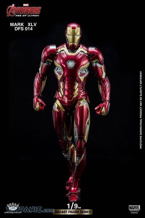 King Arts 1:9 Scale Iron Man Mark XLV Collectible Figure