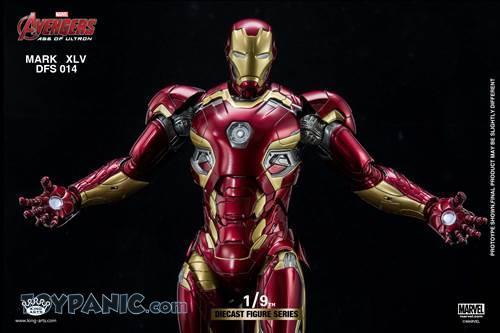 King Arts 1:9 Scale Iron Man Mark XLV Collectible Figure