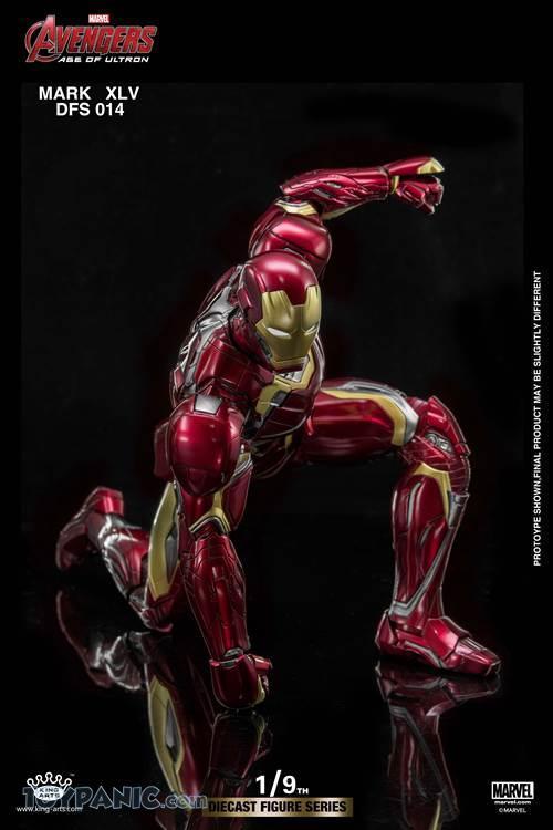 King Arts 1:9 Scale Iron Man Mark XLV Collectible Figure