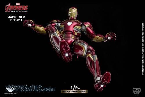 King Arts 1:9 Scale Iron Man Mark XLV Collectible Figure