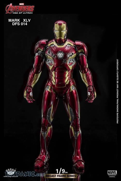 King Arts 1:9 Scale Iron Man Mark XLV Collectible Figure