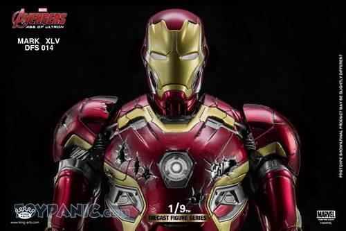 King Arts 1:9 Scale Iron Man Mark XLV Collectible Figure