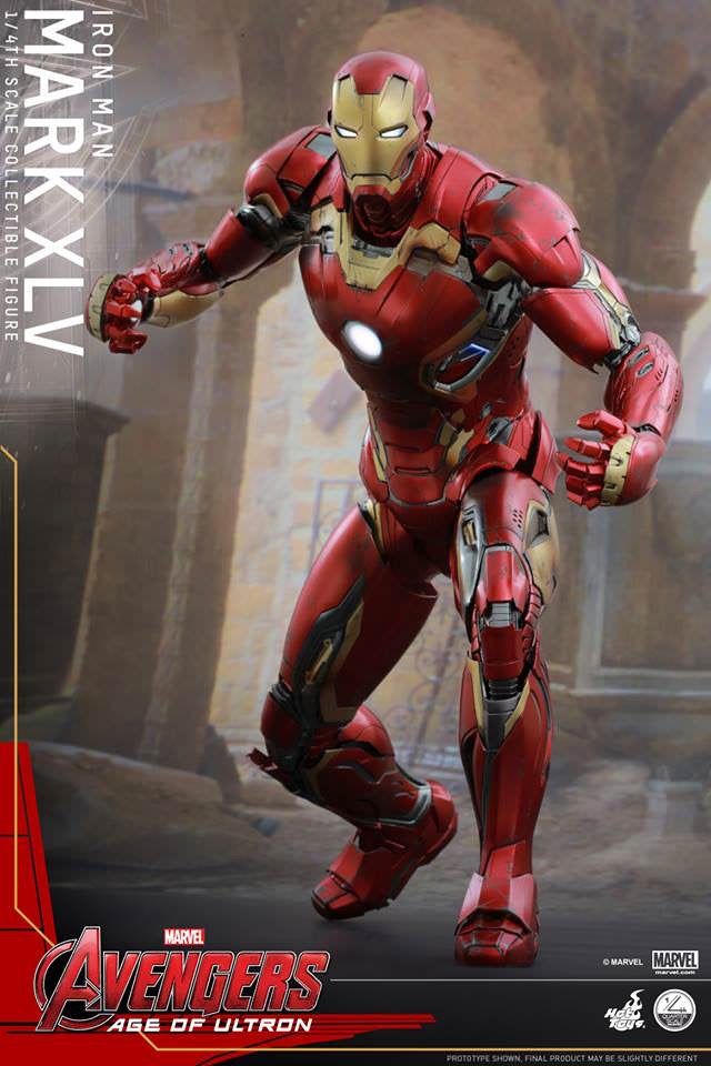 Hot Toys Avengers: Age of Ultron - Mark XLV 1/4th Scale (Regular Edition) QS006