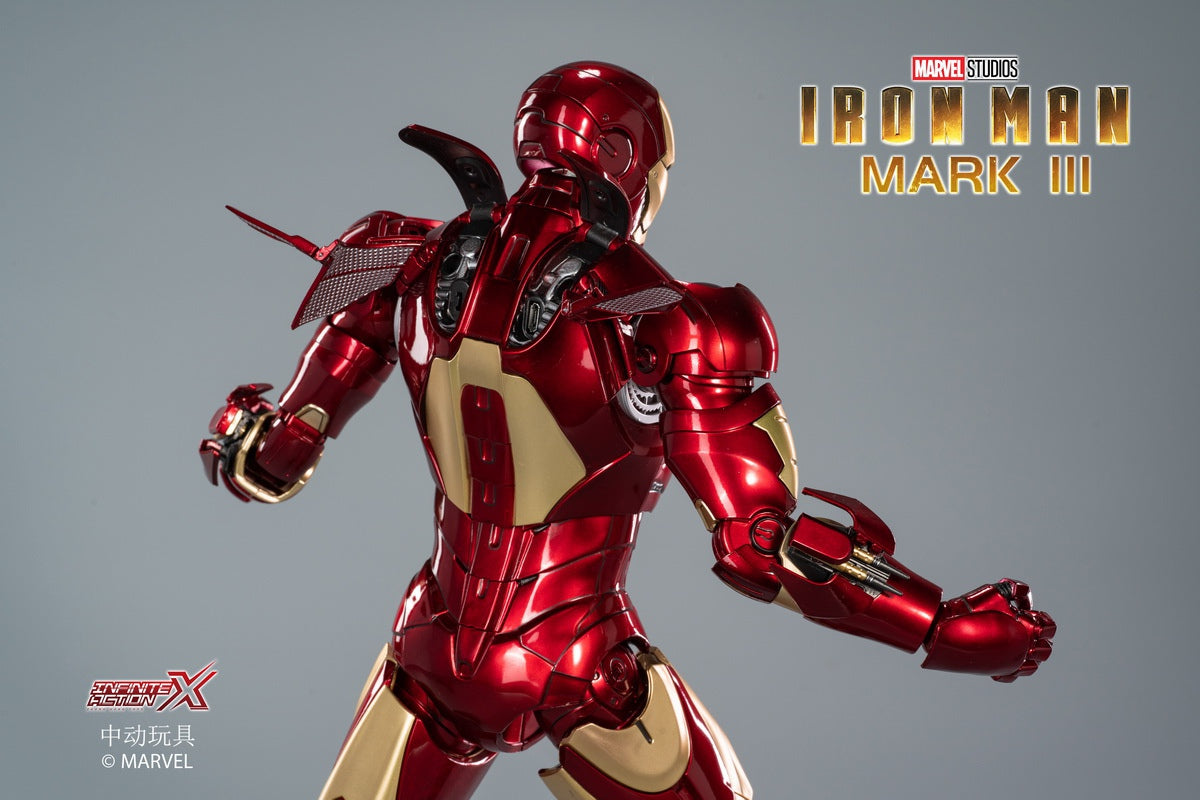 ZD Toys Iron Man Mark III 1:5 Scale Collectible Figure (With Light Up Function)