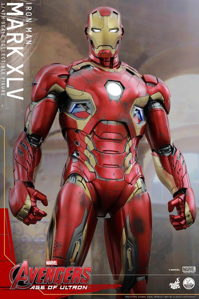 Hot Toys Avengers: Age of Ultron - Mark XLV 1/4th Scale (Regular Edition) QS006