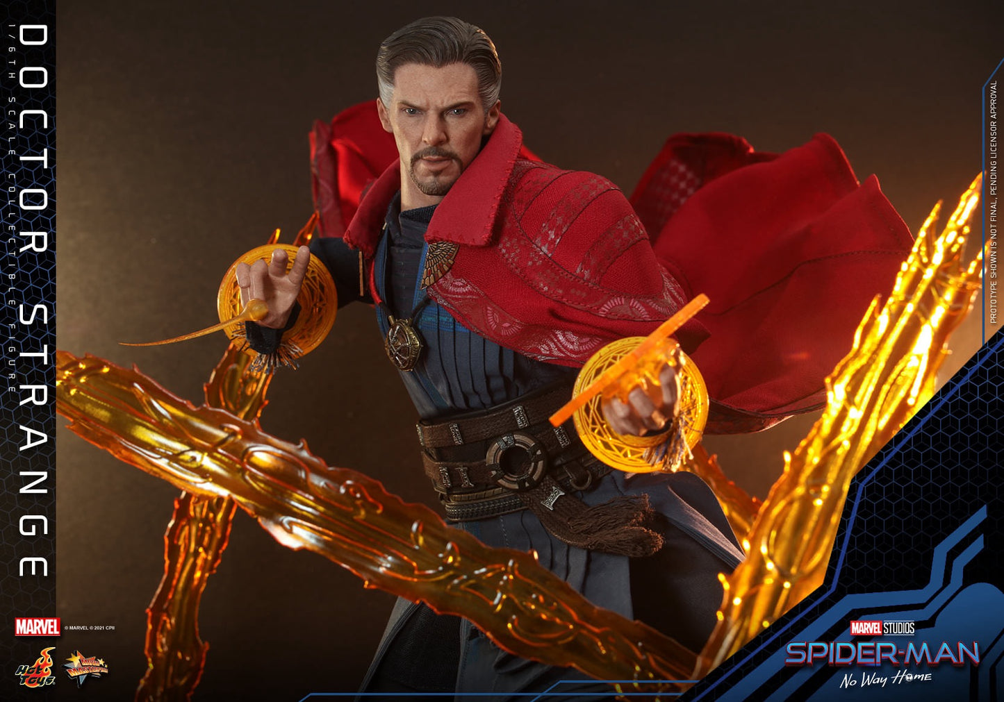 Hot Toys 1:6 Scale Spider-Man : No Way Home - Doctor Strange Collectible Figure MMS629