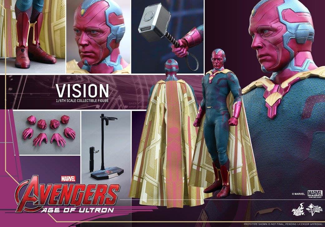 Hot Toys Avengers: Age of Ultron - Vision MMS296