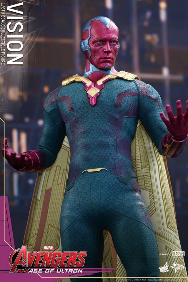 Hot Toys Avengers: Age of Ultron - Vision MMS296