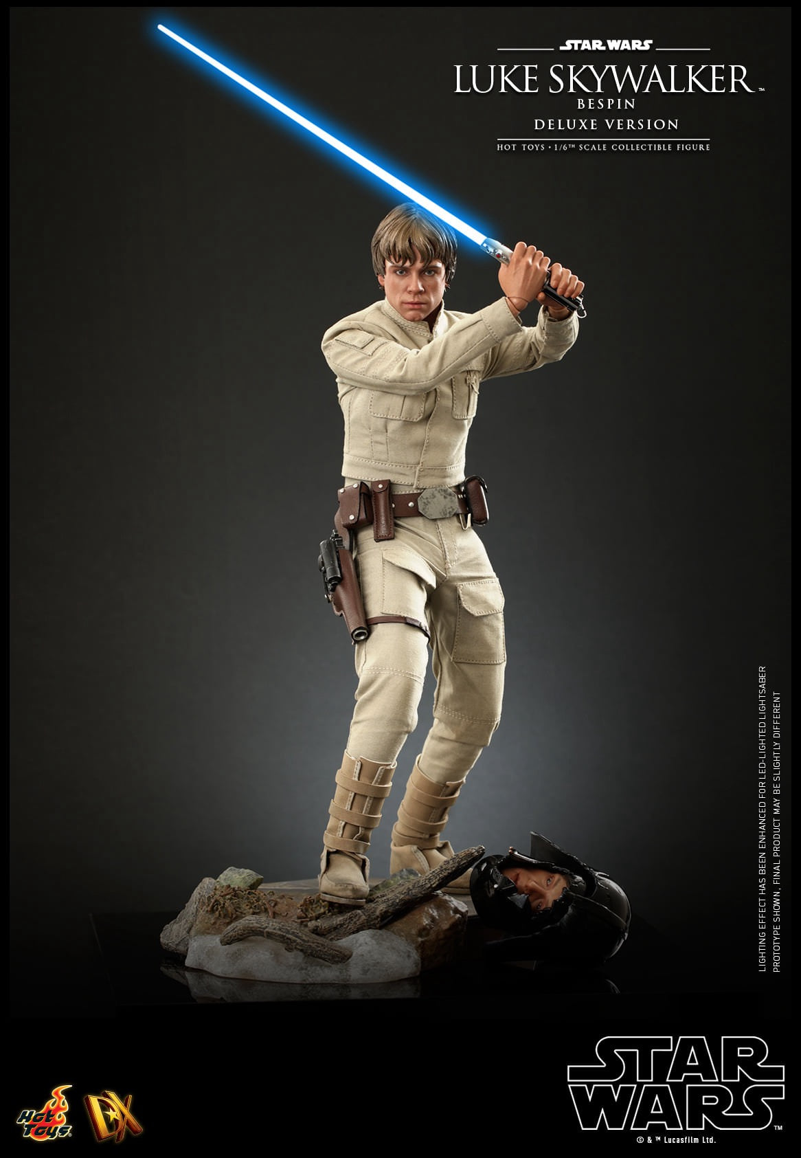 Hot Toys 1:6 Scale Star Wars : The Empire Strikes Back - Luke Skywalker ( Bespin ) Collectible Figure ( Deluxe Version ) DX25