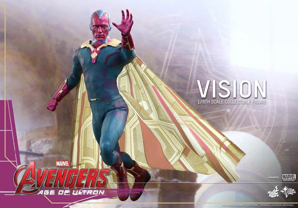 Hot Toys Avengers: Age of Ultron - Vision MMS296