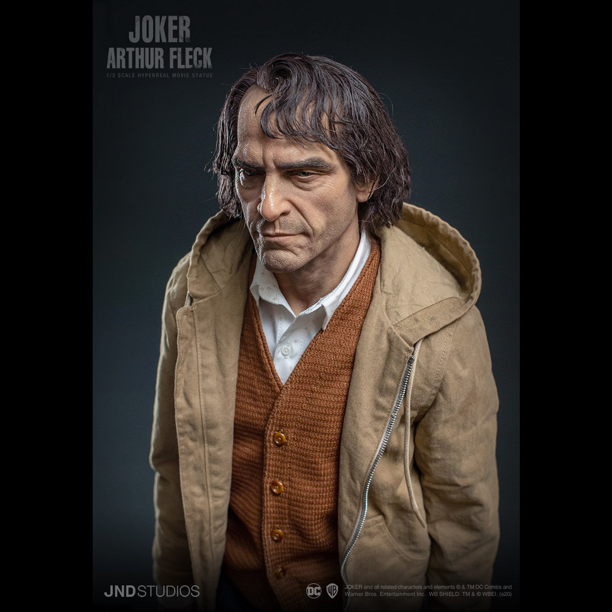 JND Studios Joker Arthur Fleck 1:3 Scale Hyperreal Movie Statue