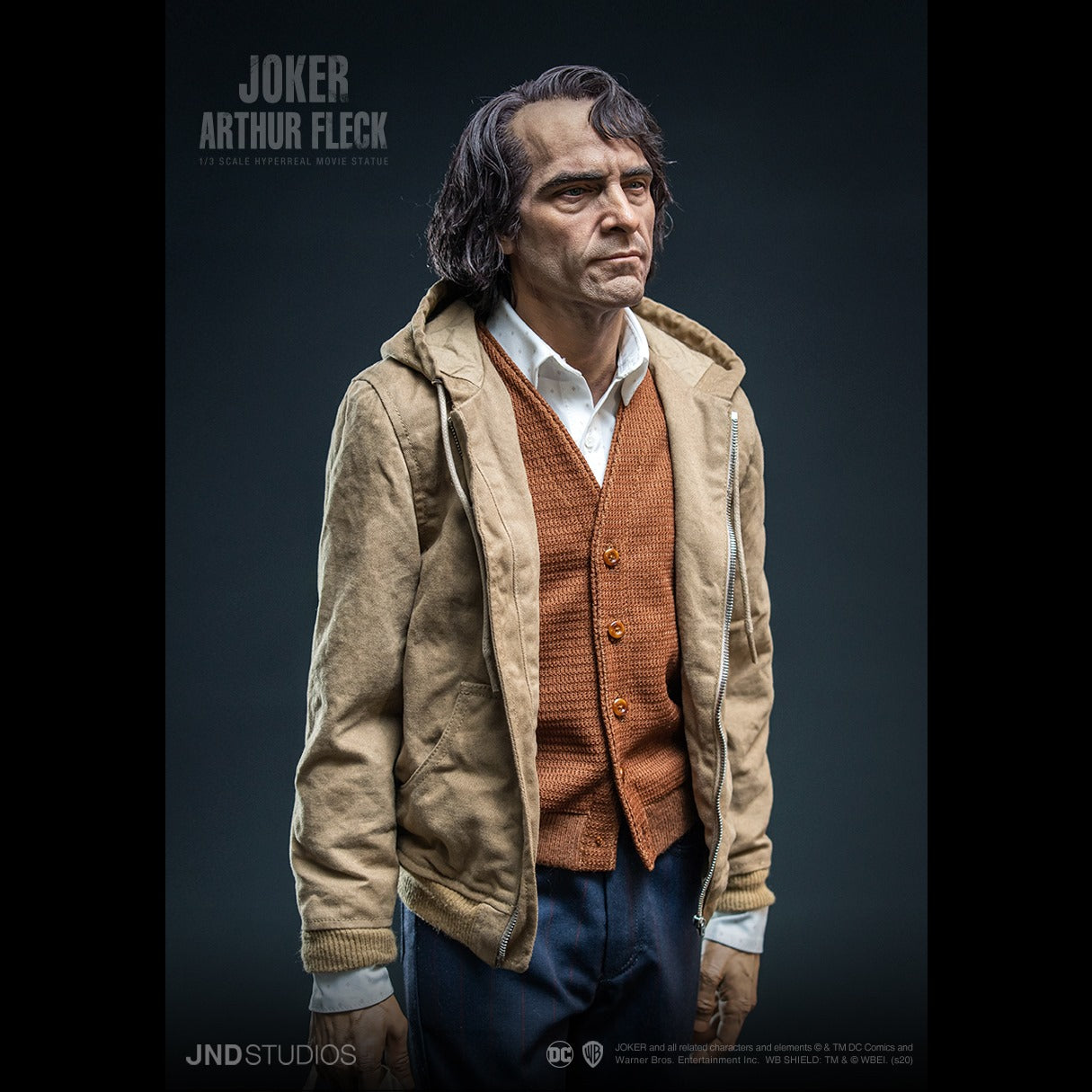 JND Studios Joker Arthur Fleck 1:3 Scale Hyperreal Movie Statue