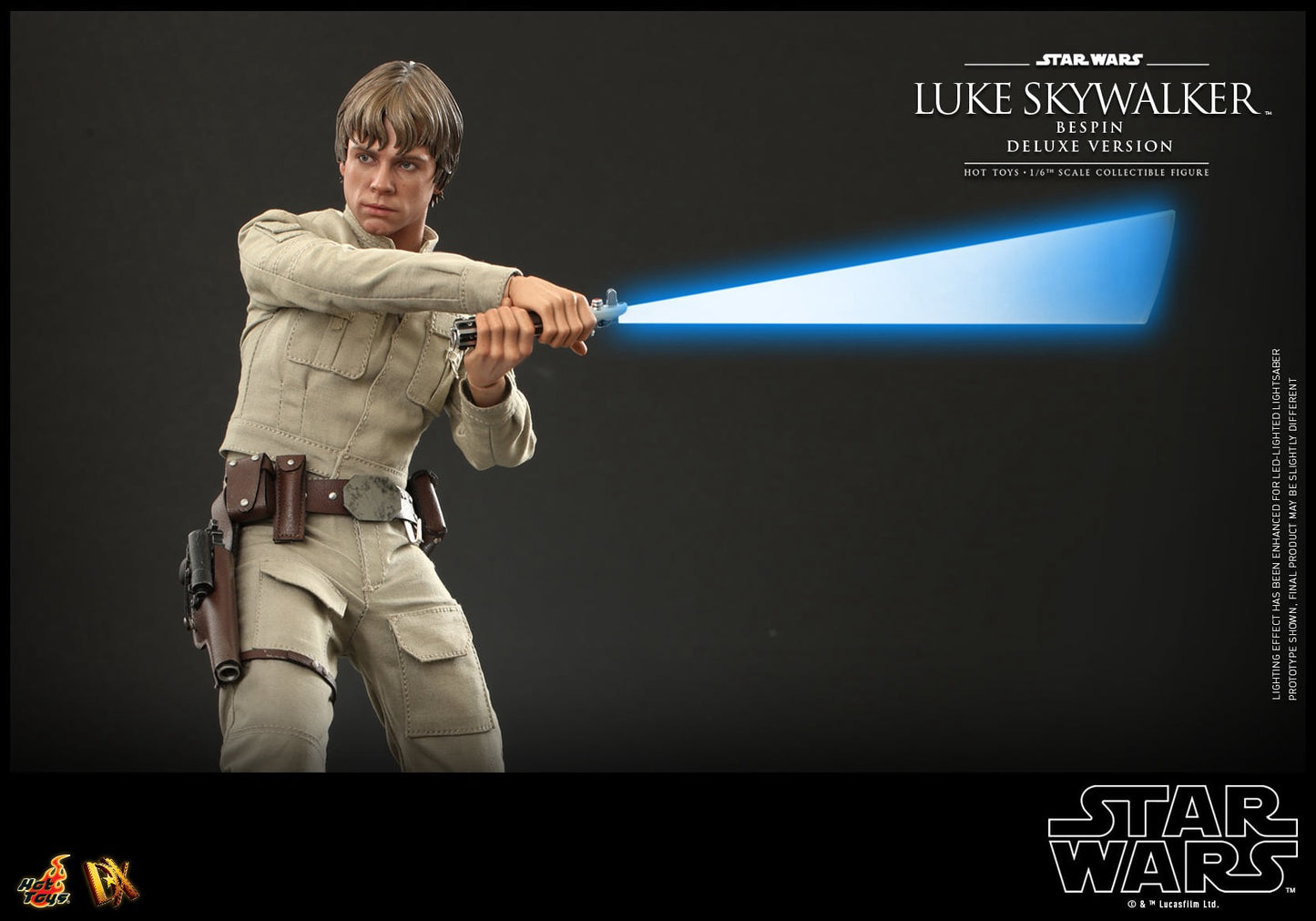 Hot Toys 1:6 Scale Star Wars : The Empire Strikes Back - Luke Skywalker ( Bespin ) Collectible Figure ( Deluxe Version ) DX25