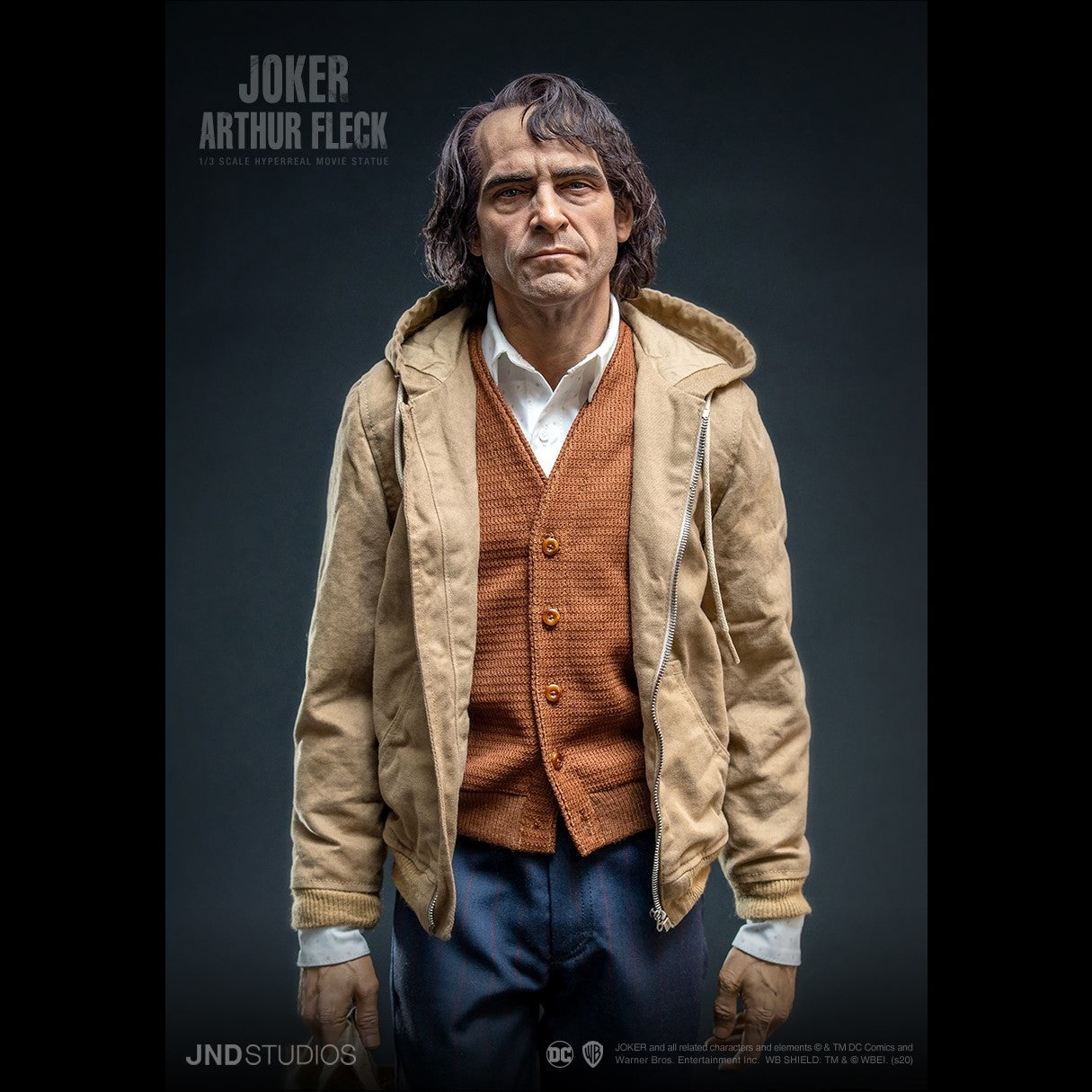 JND Studios Joker Arthur Fleck 1:3 Scale Hyperreal Movie Statue