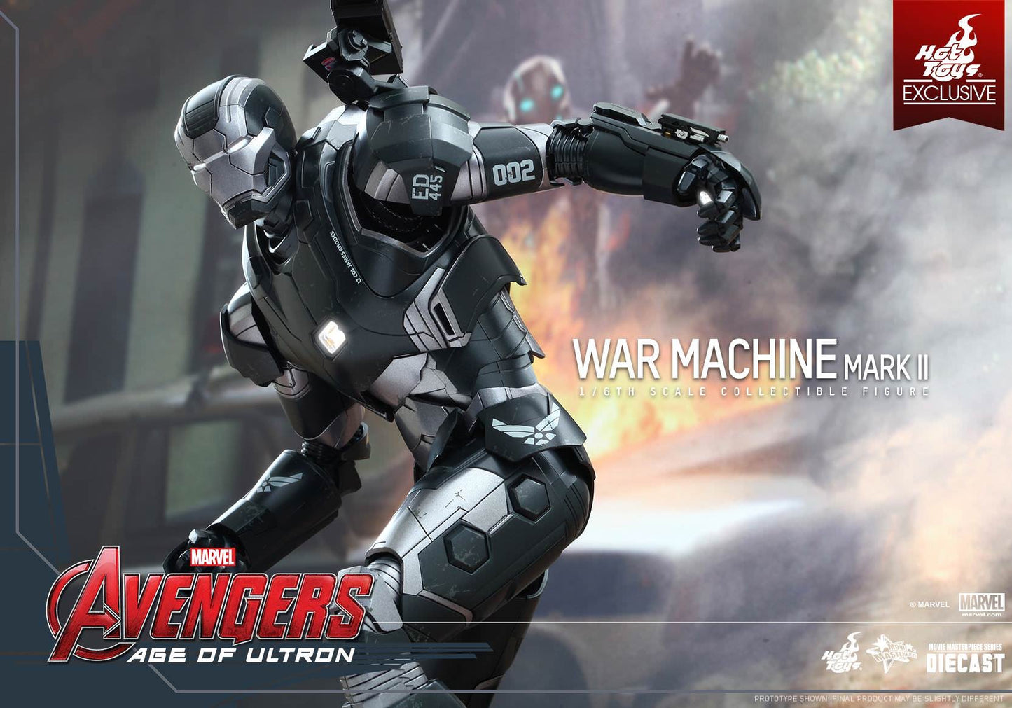 Hot Toys Avengers: Age of Ultron : War Machine Mark II MMS290D10